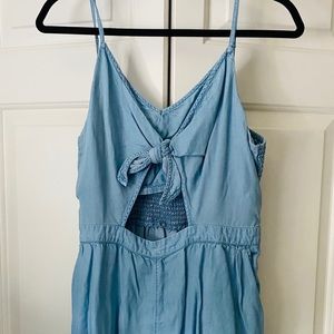 Chambray Romper